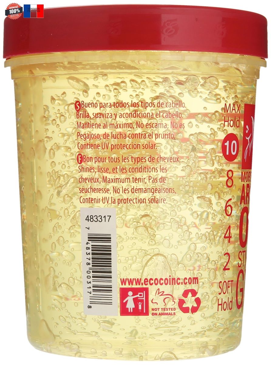 Eco Styler Huile Daargan Coiffants Gel 946ml