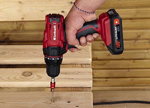 Perceuse Visseuse Sans Fil Einhell Classic Tc Cd 18 2 Li 2 Vitesses 10 Mm 38 Na·m 18 V