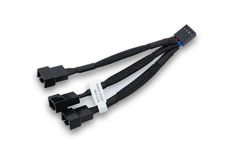 Ek Blocs D'eau Ek-cable Repartiteur En Y 3-fan Pwm (10cm)