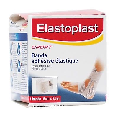 ELASTOPLAST BANDE ADHESIVE ELASTIQUE 6CMX2,5M