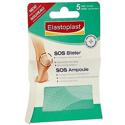 ELASTOPLAST SOS AMPOULES 5 GRANDS PANSEMENTS POUR TALONS