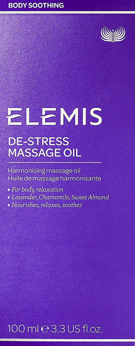 Elemis huile de massage detente et relaxation 100ml