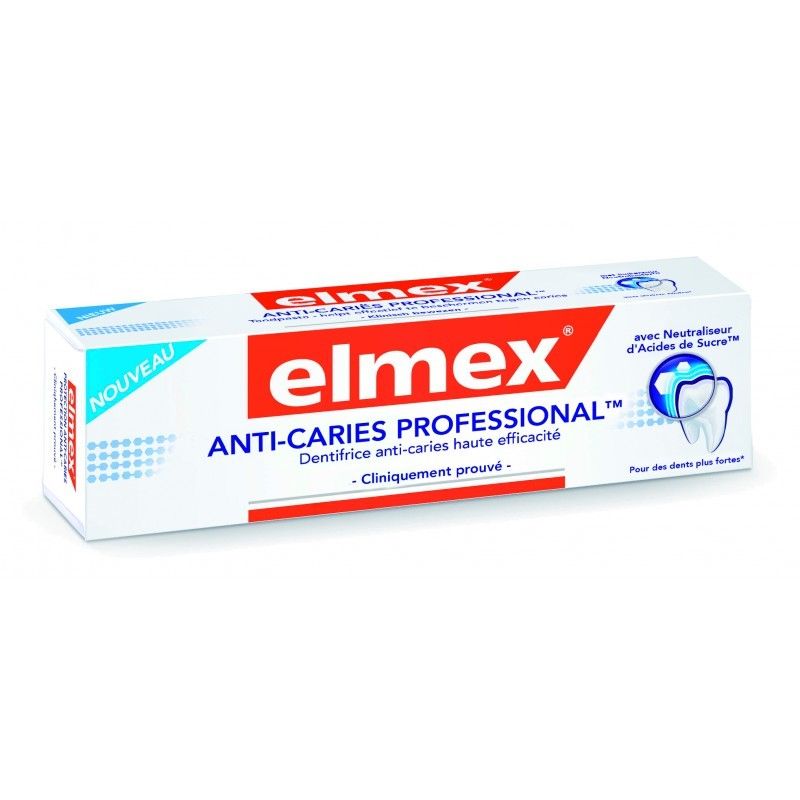 Elmex Protection caries dentifrice professionnal 75ml