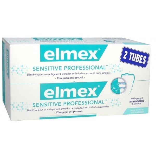Elmex Sensitive Professionnal Dentifrice Lot De 2 X 75ml