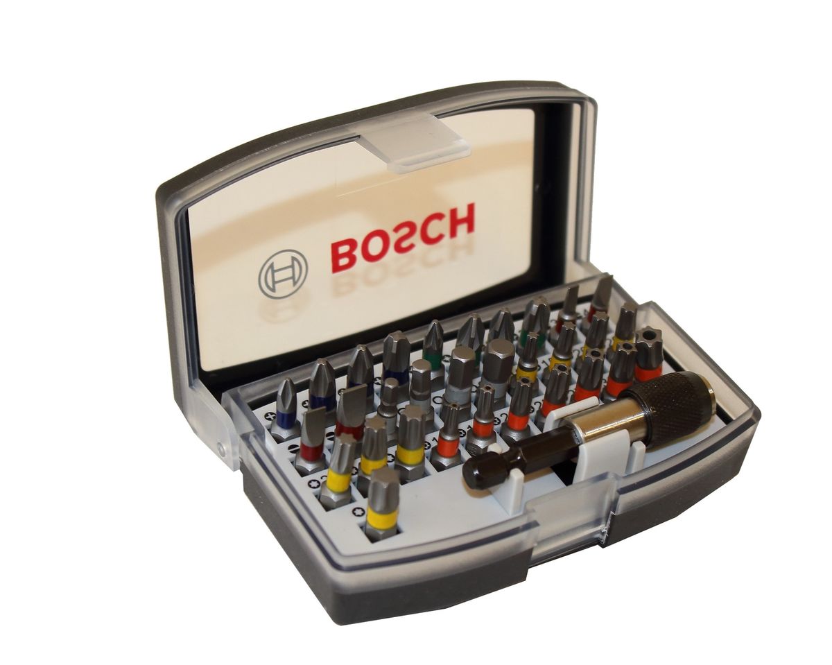 Jeu Dembouts De Vissage Bosch Professional 32 Pieces Embout De Vissage Extra Dur Accessoires Pour Perceuse Visseuse Et Tournevis
