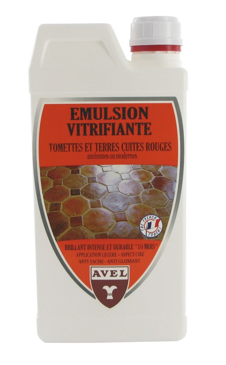 Emulsion Vitrifiante Pour Tomette Et Terre Cuite Rouge - 1 L