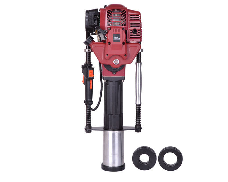 Varan Motors - Negpd-03 Enfonce-pieux Thermique Moteur Essence 52cc, Pilon A Poteau