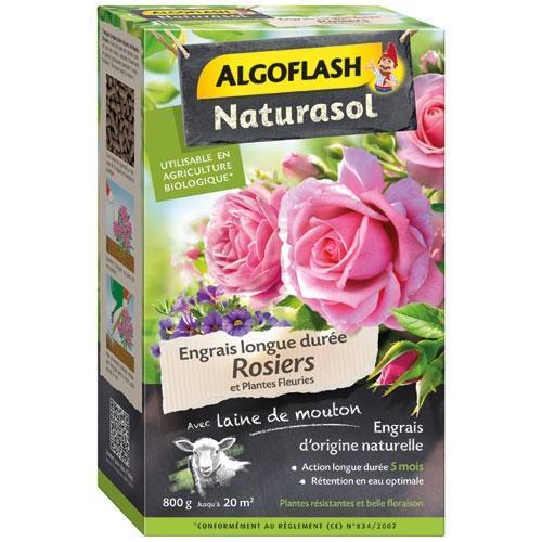 Algoflash Engrais Rosier Et Plantes Fleu...