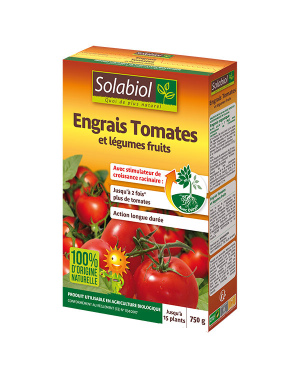 Engrais naturel tomates SOLABIOL 750gr