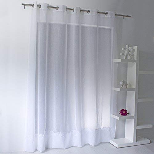 Voilage (300 x 240 cm) Solis Blanc