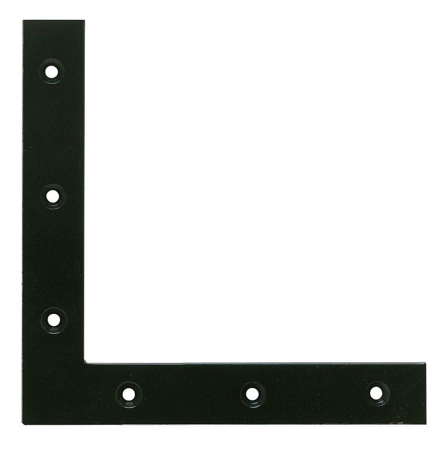 Equerre decoupee acier prepeint, H.250 x L.250 x P.4 mm AFBAT