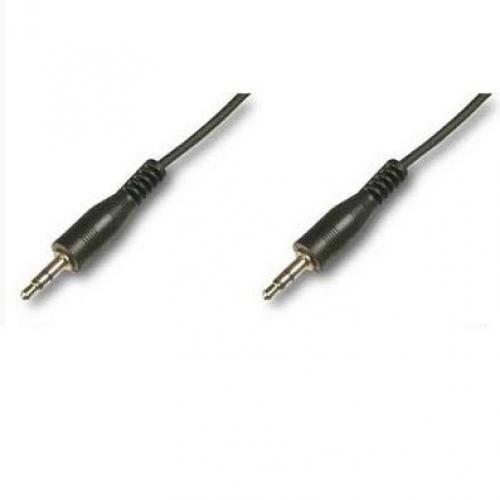 Equip Cable Audio 3,5 mm/3,5 mm 2,5 m ? (3.5 mm, 3,5 mm, Male Male, nickel, noir