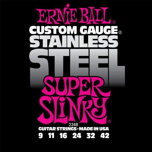 Ernie Ball Super Slinky Cordes Filees E ...