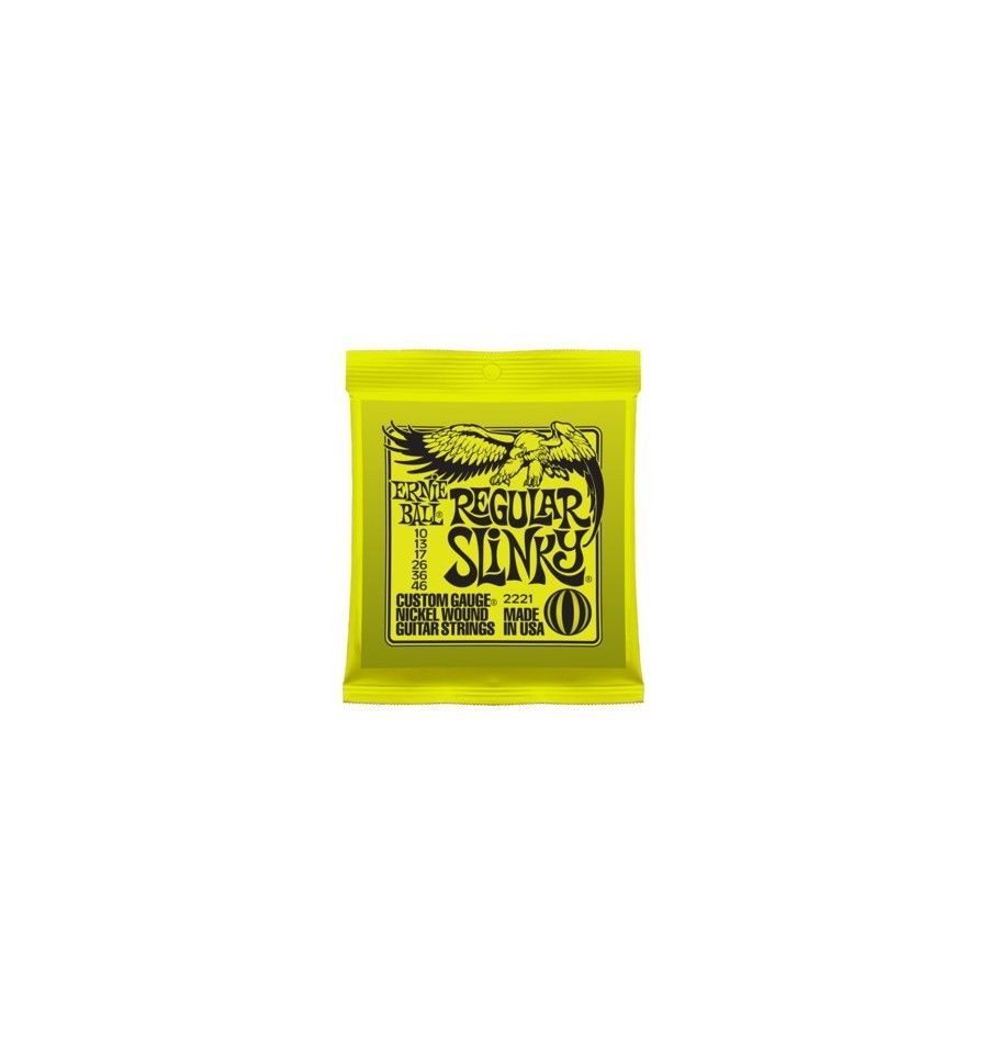 Ernie Ball 2221 - Cordes electriques Slinky 10-46