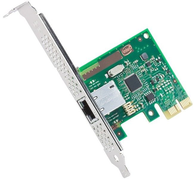 Intel Carte Gigabit Ethernet Pour Pc I210t1 Pci Express X1 1 Ports Reseau Rj 45 Paire Torsadee