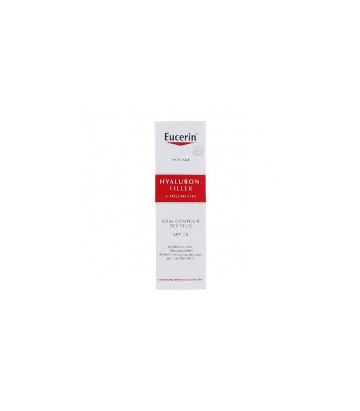 Eucerin Hyaluron Filler+ Volume Lift Contour Des Yeux Anti-Âge Spf15 15ml