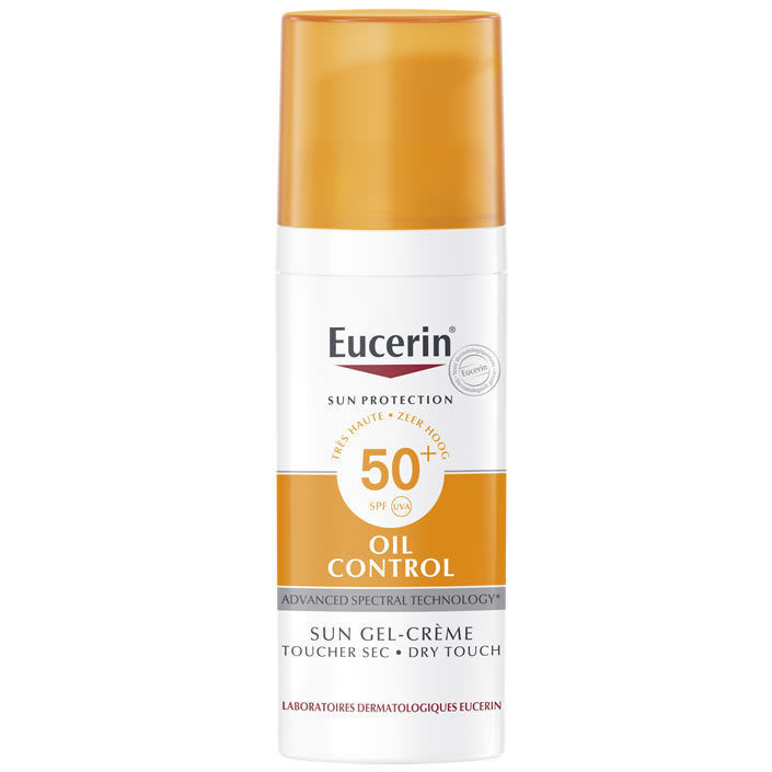 Eucerin Sun Protection Oil Control Gel Creme Solaire Spf50+ 50ml