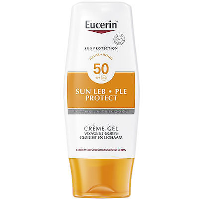 Eucerin Sun Leb Protection Creme Gel Spf 50 150ml