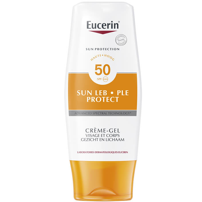 Eucerin Sun Leb Protection Creme Gel Spf 50 150ml