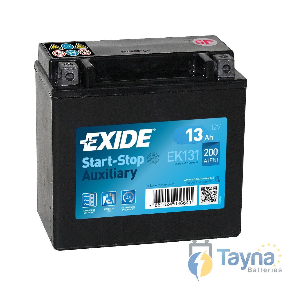 Exide EK131 AGM Batterie de Voiture