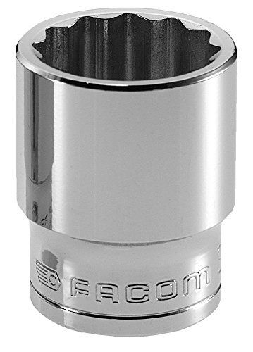 Douille metrique 1/2  - 12 pans - Capacite 8 a 19 mm Facom