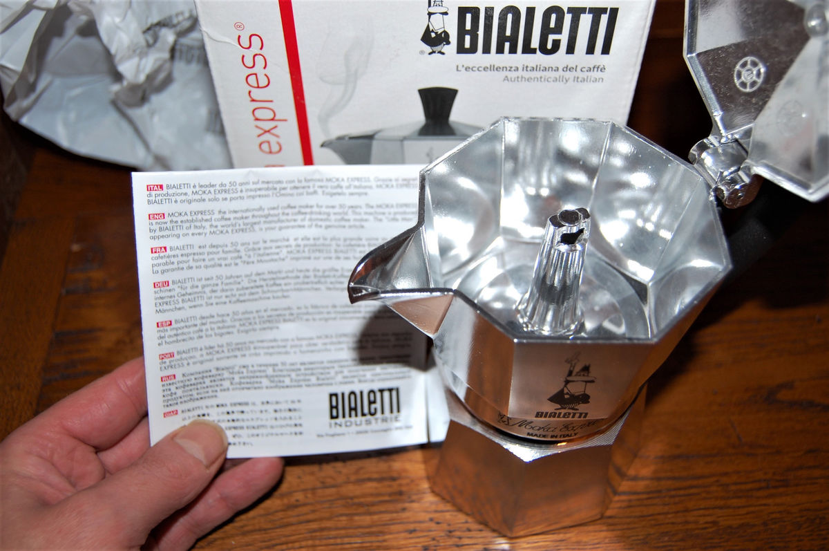 Cafetiere Italienne Bialetti  - Moka Express - Aluminium - 3 Tasses