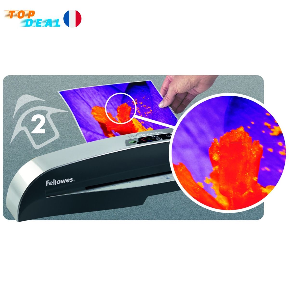 Pochette A Plastifier Fellowes A4 Brillante 160 Microns 100 Pieces