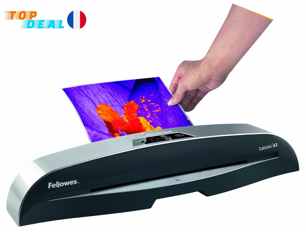 Pochette A Plastifier Fellowes A4 Brillante 160 Microns 100 Pieces