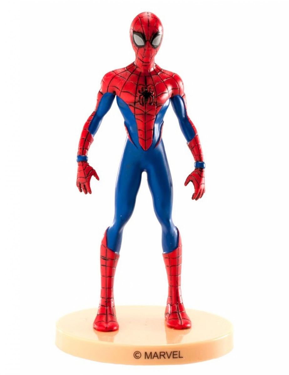 Figurine en plastique Spiderman 9 cm Taille Unique