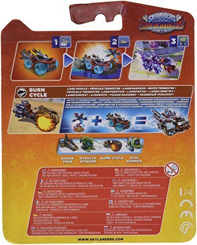 Skylanders SuperChargers - Vehicle Pack : Burn Cycle