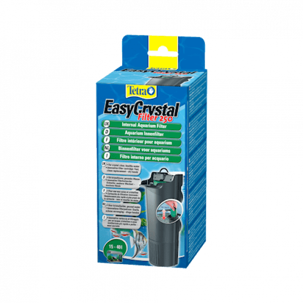 Filtre d'interieur EasyCrystal Filter BoxTetra pour aquarium Debit 600 L/h