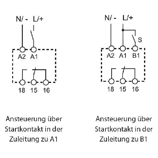 Relais temporise modulaire multifonction multitension 1rt 16a de 12 a 240 vac/dc 0,1s a 24h