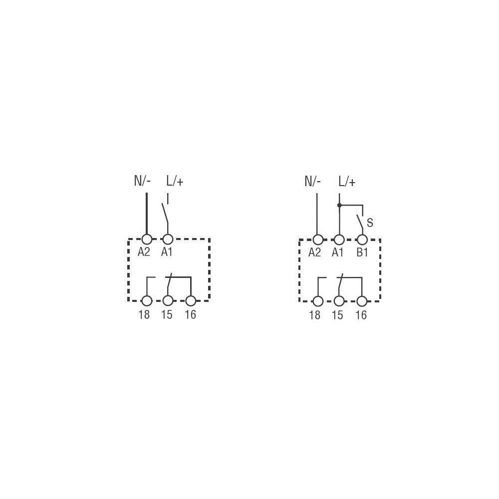 Finder Serie 80 Relais Temporise Modul 