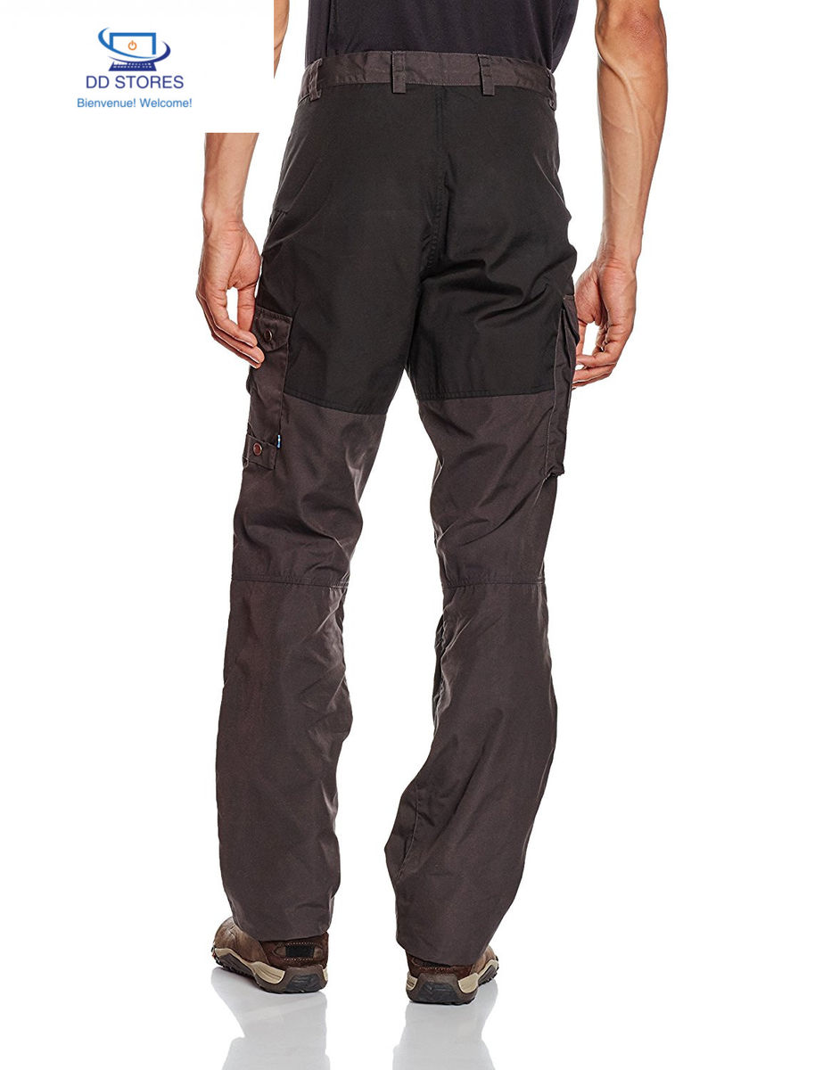 Fjaellraeven Barents Pro Pantalon de trekking taille 48 Long Raw Length noir