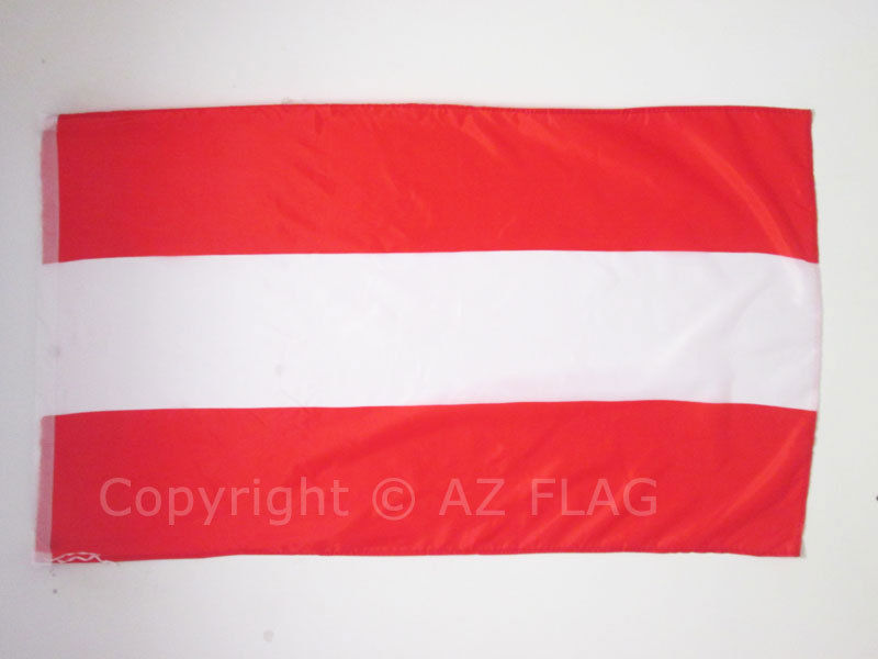 AUSTRIA FLAG 3' x 5' for fans - AUSTRIAN FLAGS 90 x 150 cm - BANNER 3x5 ft with