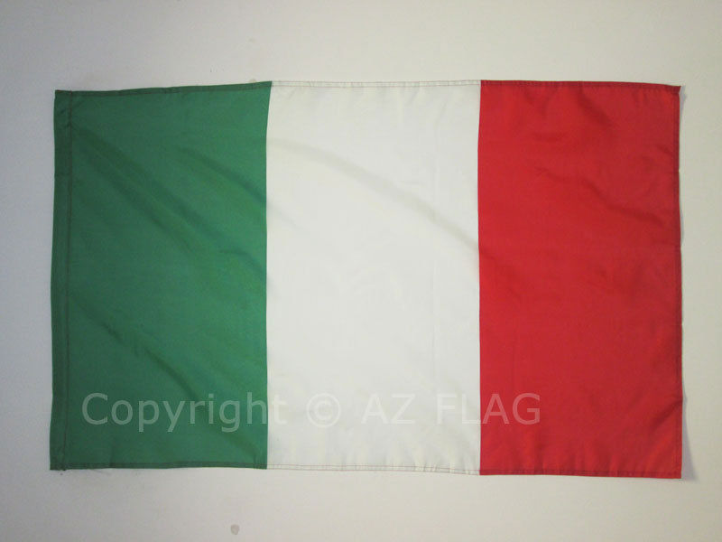 ITALY FLAG 3' x 5' for fans - ITALIAN FLAGS 90 x 150 cm - BANNER 3x5 ft with hol