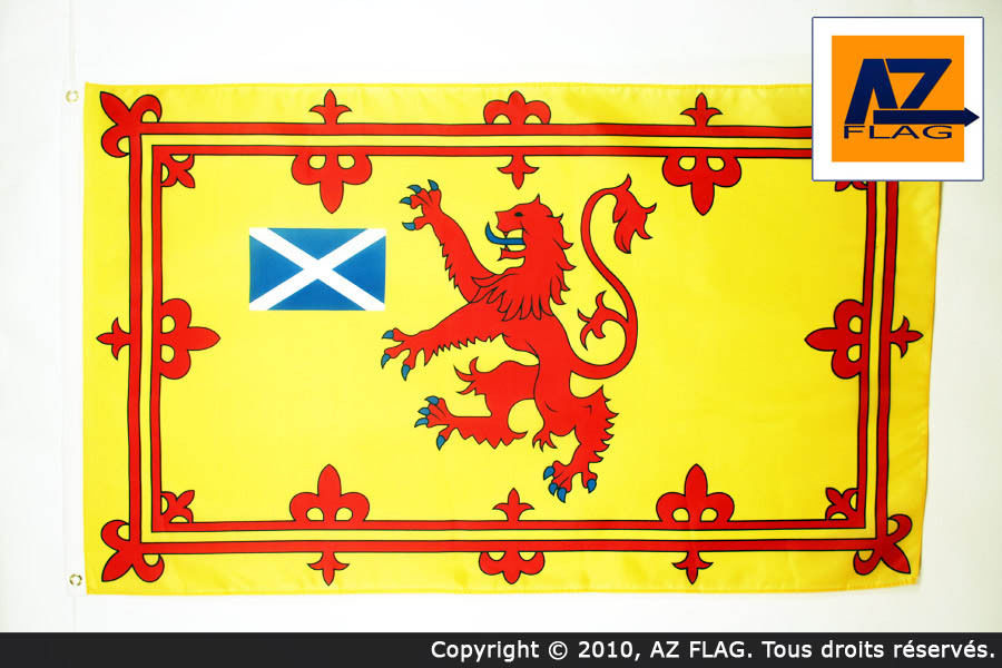 KINGDOM OF SCOTLAND FLAG 3' x 5' - ROYAL SCOTTICH FLAGS 90 x 150 cm - BANNER 3x5