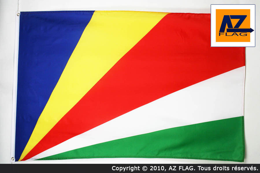 SEYCHELLES FLAG 3' x 5' - SEYCHELLOIS FLAGS 90 x 150 cm - BANNER 3x5 ft High qua