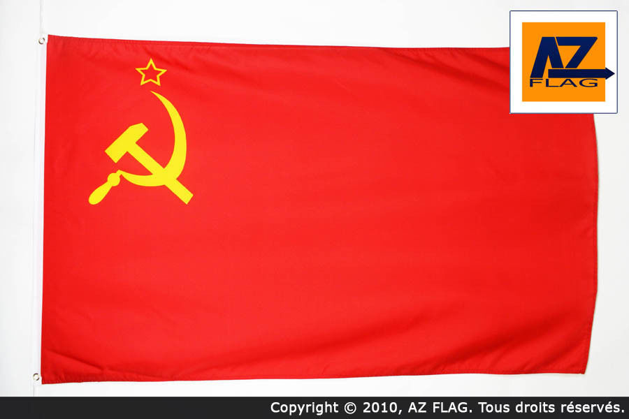 USSR FLAG 3' x 5' - RED COMMUNIST FLAGS 90 x 150 cm - BANNER 3x5 ft High quality