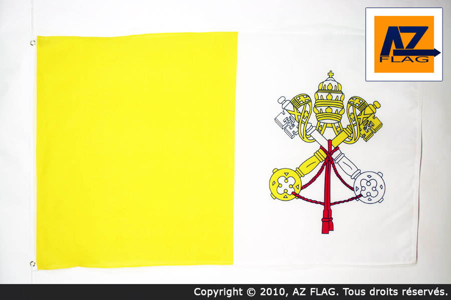Vatican City Flag 3' X 5' - Vatican Flags 90 X 150 Cm - Banner 3x5 Ft High Quali