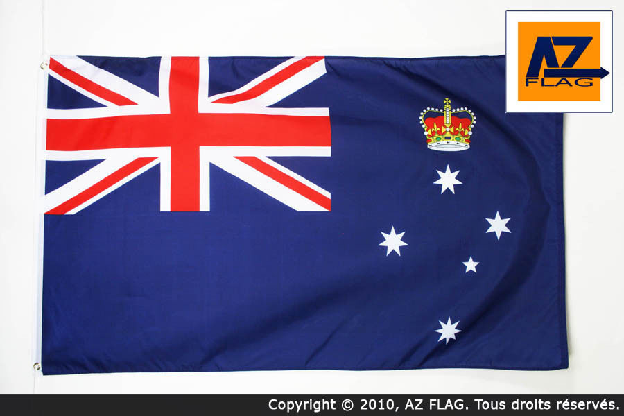 Flagge Victoria 90x60cm - Victoria Fahne  60 X 90 Cm - Flaggen Az Flag Top Quali
