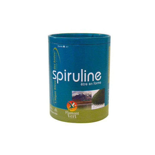 Spiruline Microgranules Ecocert - 120 G - Flamant Vert