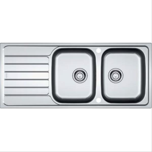 Evier 2 Cuves Spark Inox Dekor Skl621 Franke