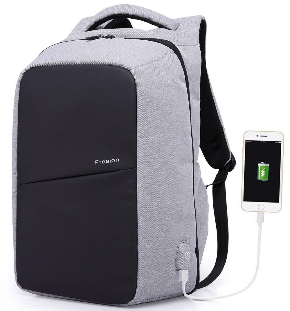 Fresion Sac À Dos Pour Ordinateur Portable Ou Tablette Pc 15.6 Sa(grey-2)