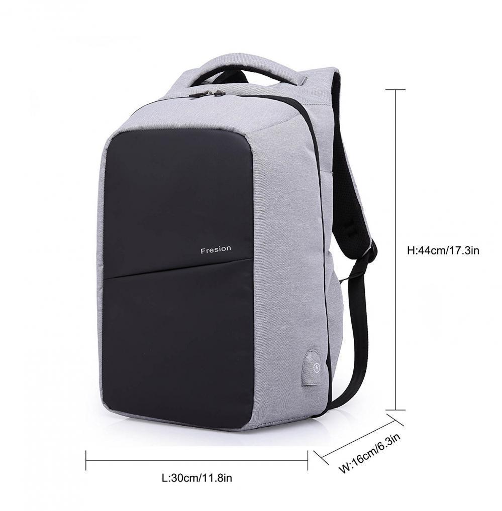 Fresion Sac À Dos Pour Ordinateur Portable Ou Tablette Pc 15.6 Sa(grey-2)