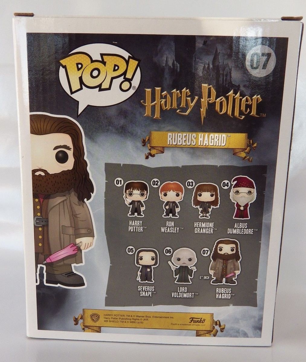 Figurine Funko Pop! - Funko - Rubeus Hagrid - 15cm - Marron - Licence Harry Potter