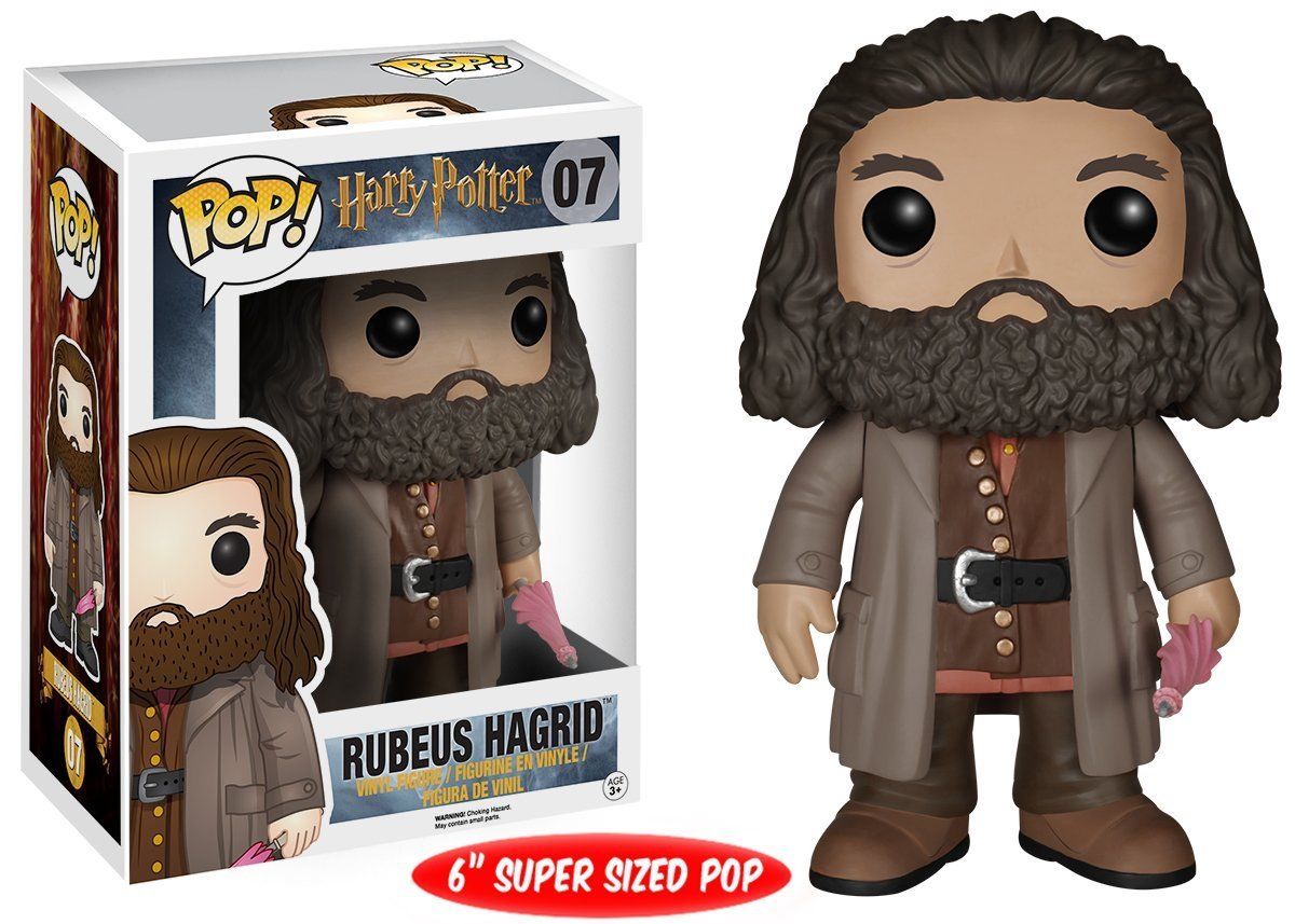 Figurine Funko Pop! - Funko - Rubeus Hagrid - 15cm - Marron - Licence Harry Potter