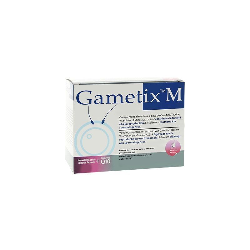 Parapharmacie En Ligne  Complements Alimentaires  Complements Alimentaires Pour Favoriser La Fertilite Et La Grossesse Gametix M Sachets X 30