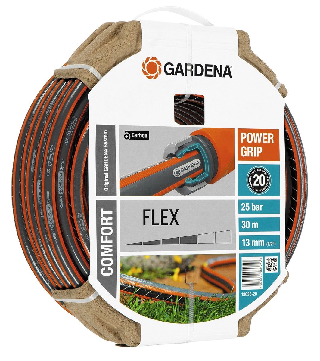 Gardena Tuyau D'arrosage Comfort Flex 13 Mm 30 M 18036-20