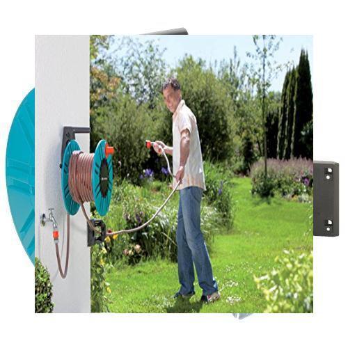 Gardena Devidoir Mural Classic 60 Longueur 60m Max Adapte Tout Diametre Kit Complet Pret A Lemploi Garantie 5 Ans